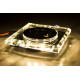 BERGE Suspension spot light BRG71019 non-tiltable - GU10 - square + LED strip 3W warm white
