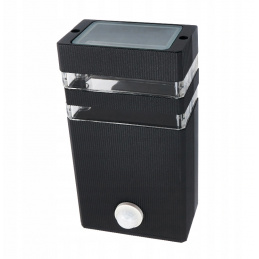 LED outdoor luminaire INEZ black PIR - 1 x GU10 - 230V