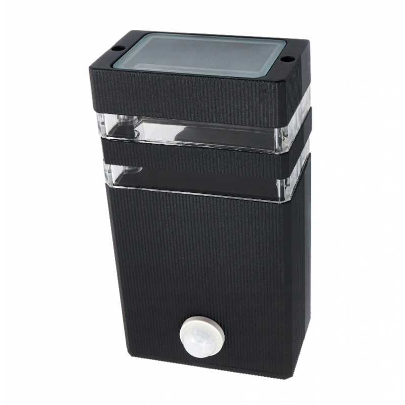 LED outdoor luminaire INEZ black PIR - 1 x GU10 - 230V