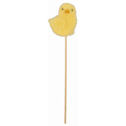 Fabric chick on an Easter skewer