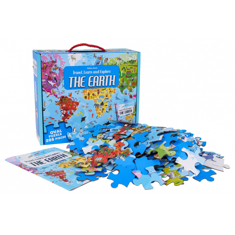 Puzzle Earth 205 pieces.