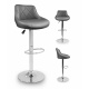 Aga Bar Chair Grey