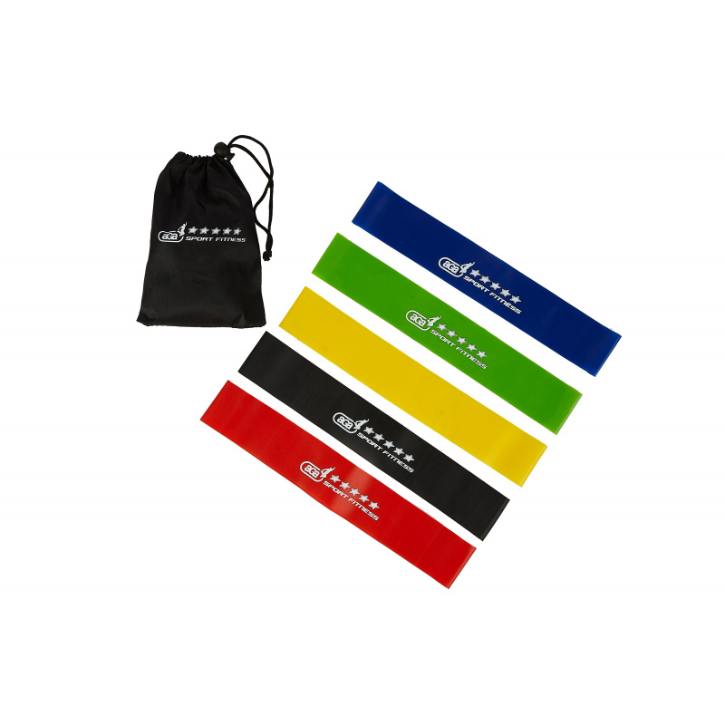 Aga Fitness Set of resistance training elastics