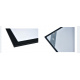 LED panel black 60 x 60cm - 50W - 4700Lm - neutral white