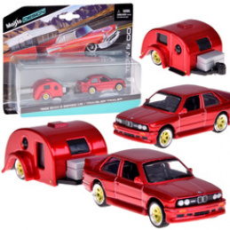 Licensed Metal Car BMW M3 1988 with Caravan ZA5967 universal