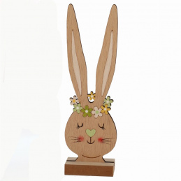Wooden Easter bunny for display