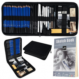 K101E DRAWING AND SKETCHING SET 54 PCS