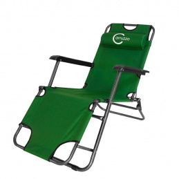 L66B1 GARDEN LOUNGER 3 POSITIONS. GREEN