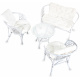 Aga Rattan set BAHAMA Silver