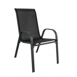 Linder Exclusiv Garden armchair STAPEL MC330880 Black