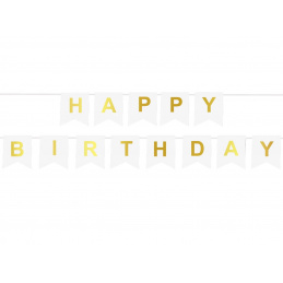 Aga4Kids Birthday banner with Happy Birthday