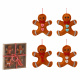 Aga Christmas Ornament Set 4 pcs Gingerbread