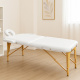 Aga Wooden Massage Table MR6150 White