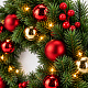 Aga Christmas LED wreath 40 cm LED0813