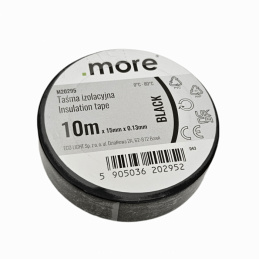 PVC insulating tape black 15mmx0.13mm 10m