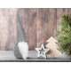 Christmas decoration Elf 30 cm grey ISO