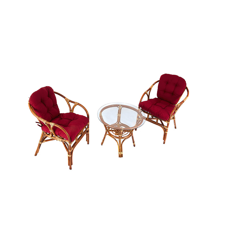 Aga Rattan set SITA Honey Maroon