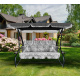 Aga Garden Swing 2in1 GRANDLUX XXL Prestige Gray