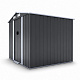 Aga Garden House 300x248x193 cm Dark Gray