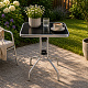 Aga Garden Table BISTRO MR6173-Gray 60x60x70 cm