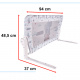 Bed safety barrier 90 cm elephant