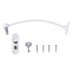 Aga Security window lock + key White
