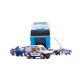 Aga Transporter + metal police cars