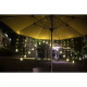Light curtain 136 LED USB with remote control warm white KS19738