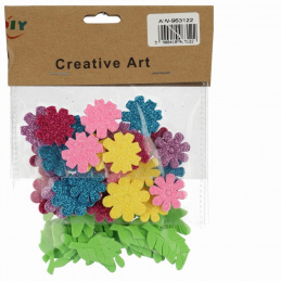 Colorful foam Easter stickers