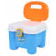 Set of Soft Blocks + Chair Storage Space Blue