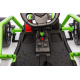 Gokart TORNADO vehicle with drift function Green