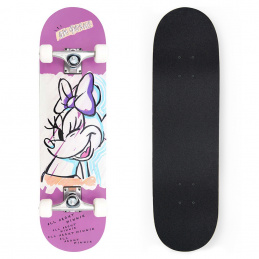 BIG WOODEN SKATEBOARD MINNIE PINK