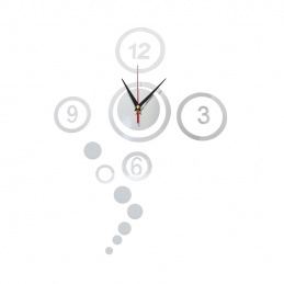 Q70D5 WALL CLOCK DIY 60X40 CM RINGS