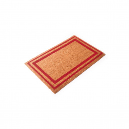 Linder Exclusiv Doormat made of coconut fiber 45x75 cm Red