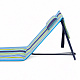 Linder Exclusiv Folding Beach Lounger Colorful