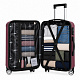 Aga Travel Set of Travel Suitcases MR4652 Burgundy