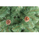 Aga Christmas tree Fir with pine cones 220 cm