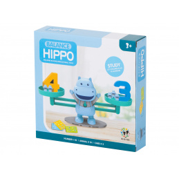 Aga Educational scale with numbers - Hippo