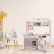 Aga Children's wooden kitchen MDF MODERN CLASSIC with accessories