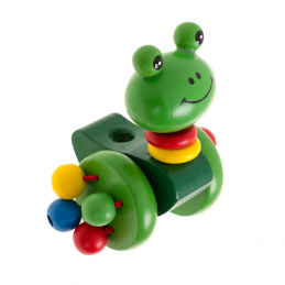 Aga Wooden Frog on a Stick