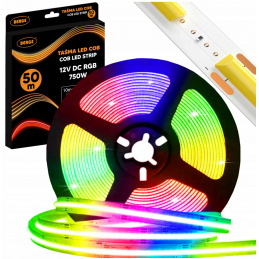 LED Strip RGB Neon COB 12V - 450D - 15W/m - IP20 - 50m