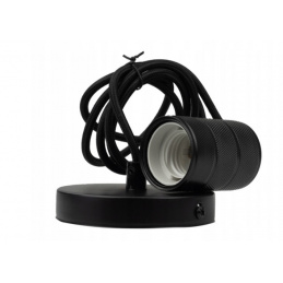 Ceiling Pendant Light LOFT E27 - 2M - Matte Black