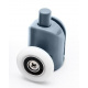 Wheel for shower enclosure, single, bottom