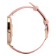Garett Verona Smartwatch Gold with Pink Leather Strap