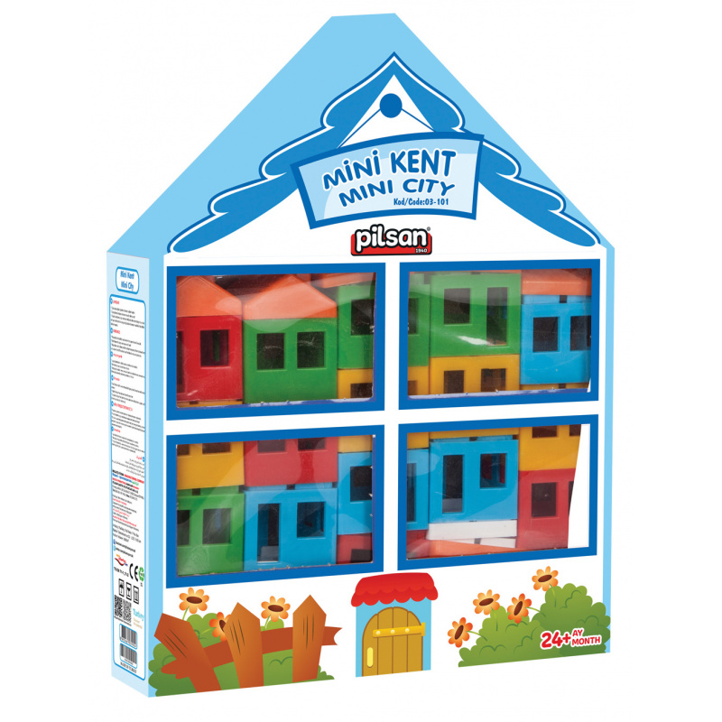 Building sets town No.1 40 pieces
