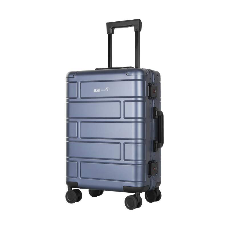 Aga Travel Suitcase MR4678 Dark Blue