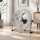 Aga Floor Fan 50 cm Silver