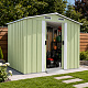 Aga Garden Shed 236x174x190 cm Light Green