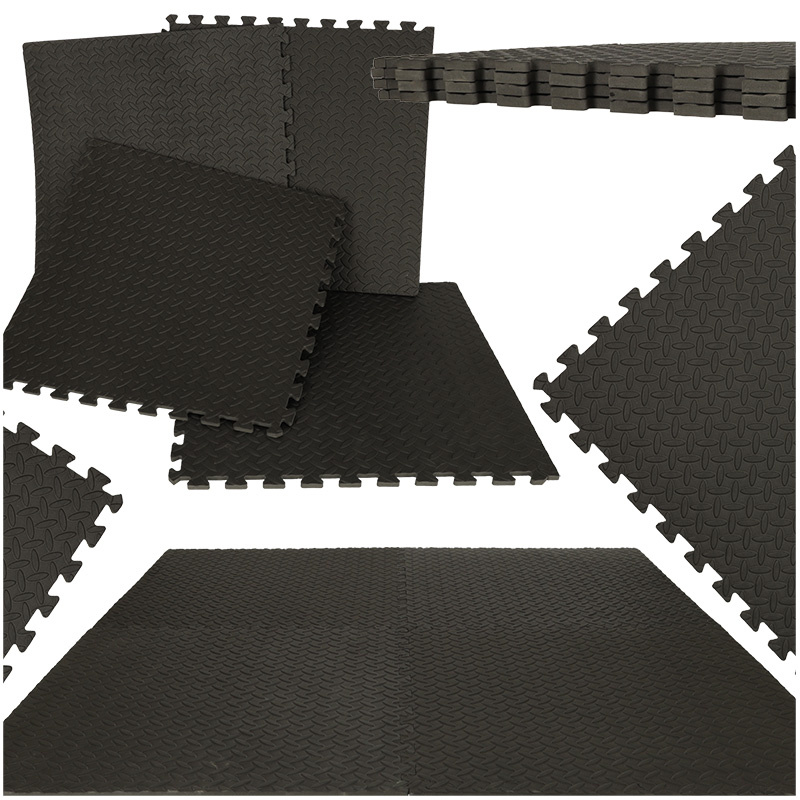 Aga Baby foam pad 60x60 4 pieces - Black