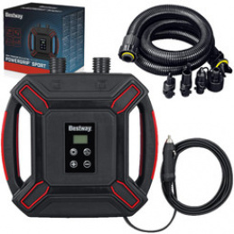 Bestway High-Pressure Electric Air Pump DC 4 Adapters 62265 Universal